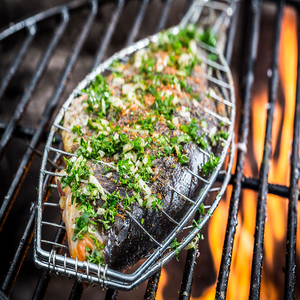 Parrillada de mariscos al carbón